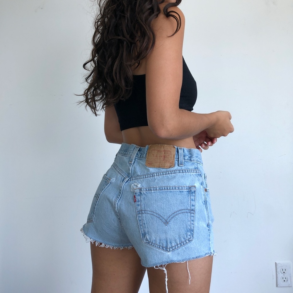Vintage Levi's 505 denim cutoff shorts